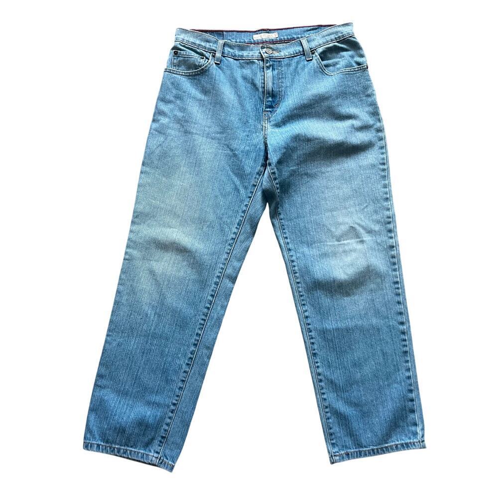 Levi’s Women’s 550 Straight‎ Leg Jeans Medium Wash Size 10 Short